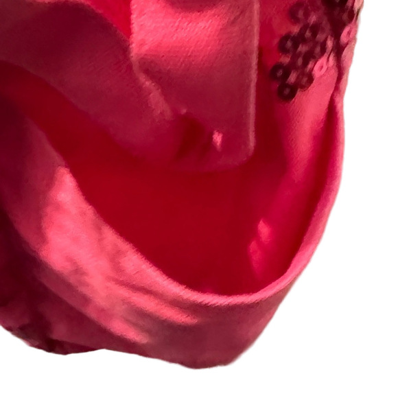 **Bundle** Victoria's Secret Vibrant Pink Sequin Tote and Silver Makeup Bag - Picture 6 of 11